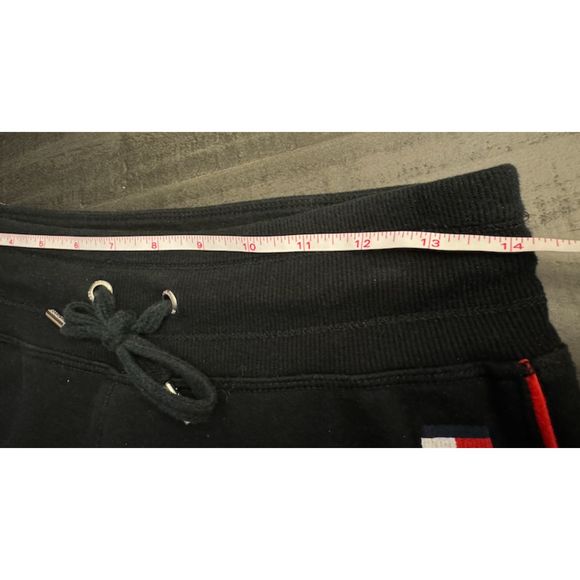 Tommy Hilfiger Sport Black Joggers Stars - Sz XS - Picture 8 of 12